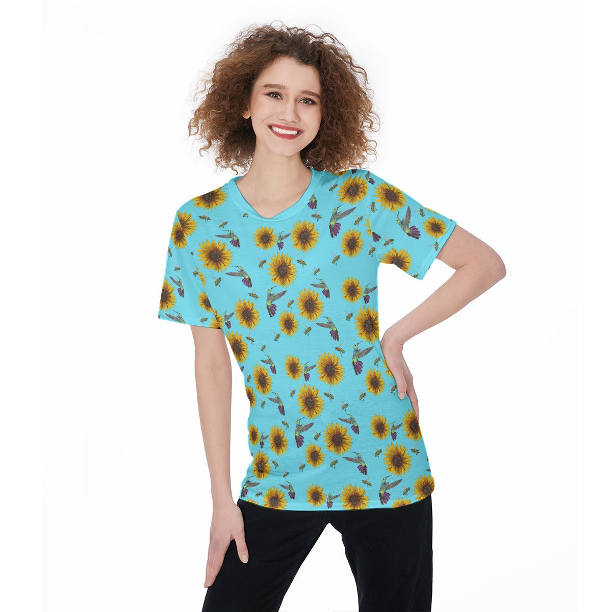 Birds and da Bees Women'S O-Neck T-Shirt